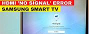 Samsung TV HDMI 2 No Signal