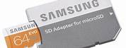 Samsung microSD Card with Adapter 64GB