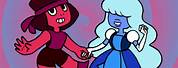 Sapphire Winks at Ruby Su