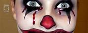 Scary Clown Face Makeup
