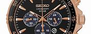 Seiko Men's Watches Leather Strap