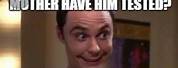Sheldon Cooper Sick Meme