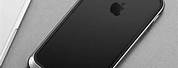 Silver iPhone Black Case