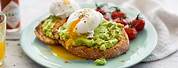 Smashed Avocado and Poached Eggs On Toast
