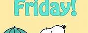 Snoopy Happy Friday Cartoon