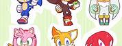 Sonic Shadow Silver Knuckles and Amy