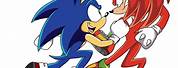 Sonic vs Knuckles Fan Art