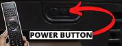 Sony BRAVIA 55 Power Button