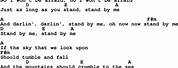 Stand by Me Lyrics and Chords