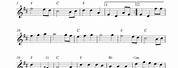 Star Spangled Banner Saxophone Sheet Music