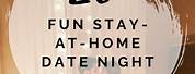 Stay at Home Date Night Ideas