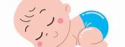 Stiker Kartun Baby Spa