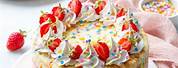Strawberry Ice Cream Cake Wallpaper Pictures