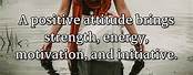 Strength Quotes Positive Attitude