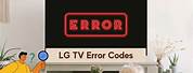 TV Error Symbols and Meaning