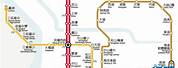 Taipei Transit Map with National Rail