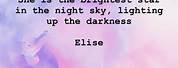 The Brightest Star in the Night Sky Quotes