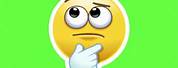 Thinking Meme Emoji Greenscreen