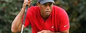 Tiger Woods Red Shirt PNG