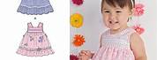 Toddler Dress Patterns V Front and Back