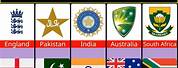Total International Cricket Teams