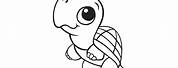 Traceable Cute Animal Coloring Pages