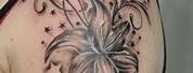 Tribal Flower Star Tattoo Designs