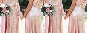 Unique Bridesmaid Dresses Rose Gold