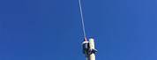 VHF Radio Antenna On a Mast