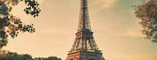 Vintage Paris Eiffel Tower Wallpaper