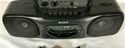 Vintage Sony Radio Tape Player