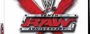 WWE Raw 10th Anniversary Poster
