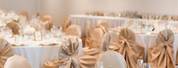 Wedding Decor Ideas Champagne Gold and White