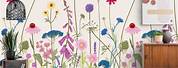 Wildflower Wall Art and Wallpaper