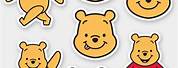Winnie the Pooh Stickers Cut Out