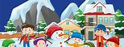 Winter Animated Pictures for Kids