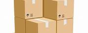 Wooden Shipping Box Simple Cartoon