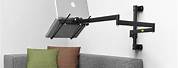 Wooden Wall Mounted Adjustable Laptop Stand