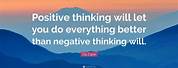 Zig Ziglar Quotes Positive Thinking