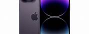 iPhone 14 Pro Max Deep Purple Transparent Background