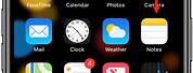 iPhone 4 Symbols Top Screen