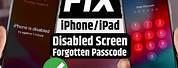 iPhone 7 Is Disabled Forgot Passcode