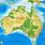 Australia Karte