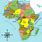 Karte Afryka