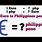 1 Euro to PHP