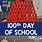 100 Days of School Kindergarten