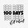 100 Days of School SVG Boy