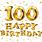 100th Birthday Party Clip Art