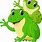 2 Frogs Cartoon