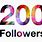 200 Followers
